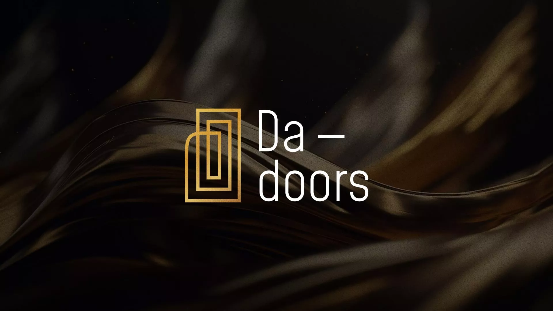 Разработка логотипа для компании «DA-DOORS» в Муравленко